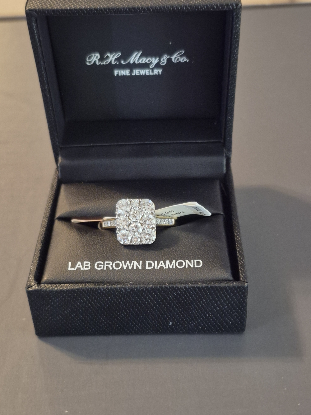 Forever Grown Diamonds
Lab-Grown Diamond Ring (2 ct. t.w.) in 14k Gold-Plated St